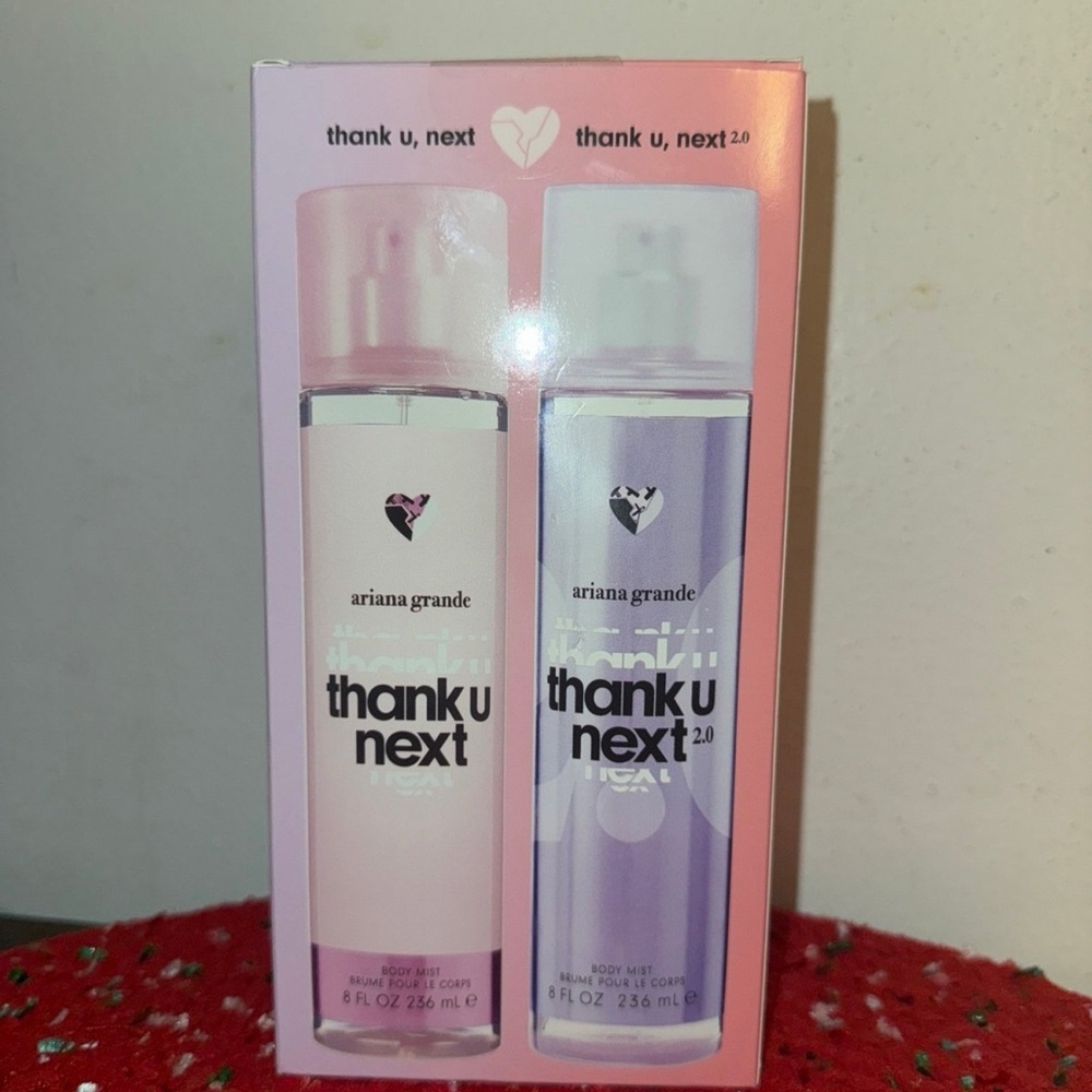 Ariana Grande Thank U Next Body Mist Set - thank u next & thank u next 2.0